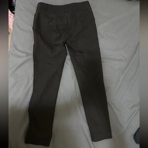 Loft black tapered pants